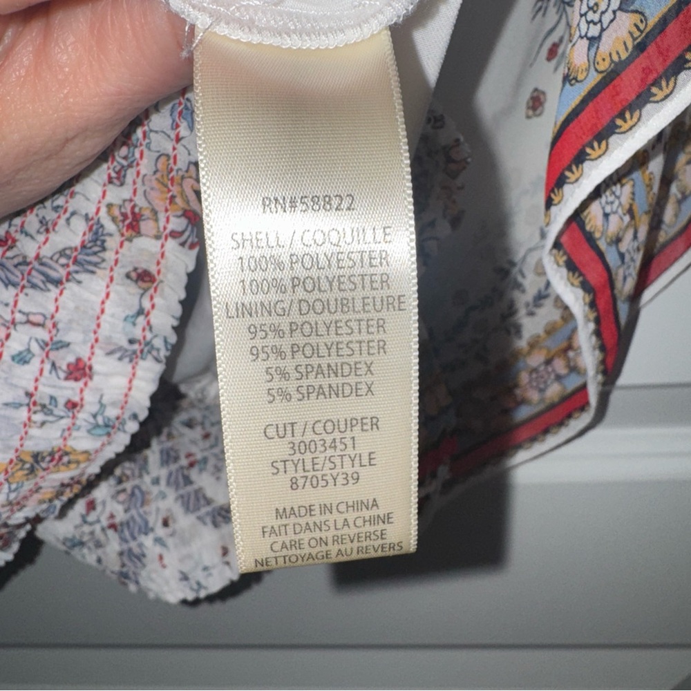 Max Studio Handkerchief Multicolor Patterned Boho… - image 8